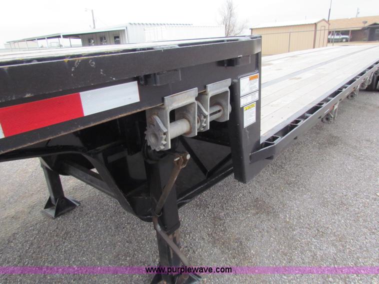 image for item G4377 2012 Jetco 531 step deck trailer