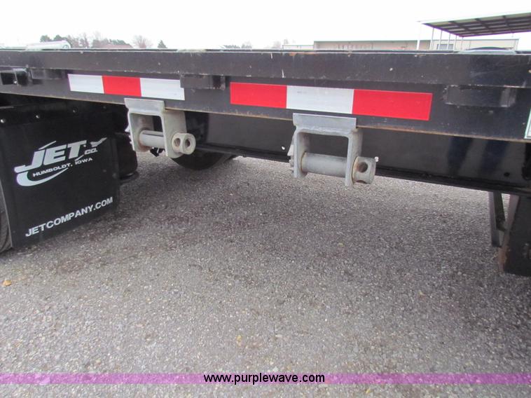 image for item G4377 2012 Jetco 531 step deck trailer