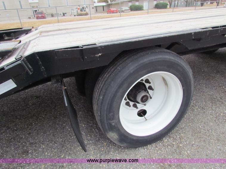 image for item G4377 2012 Jetco 531 step deck trailer