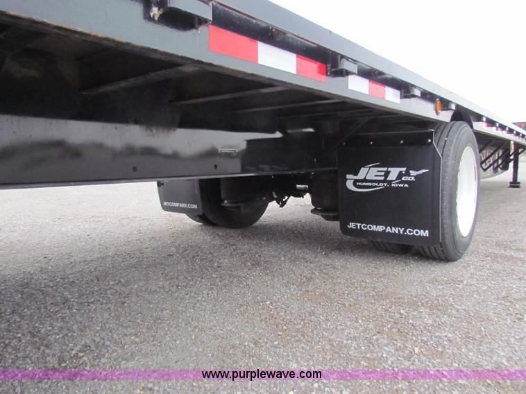 image for item G4377 2012 Jetco 531 step deck trailer