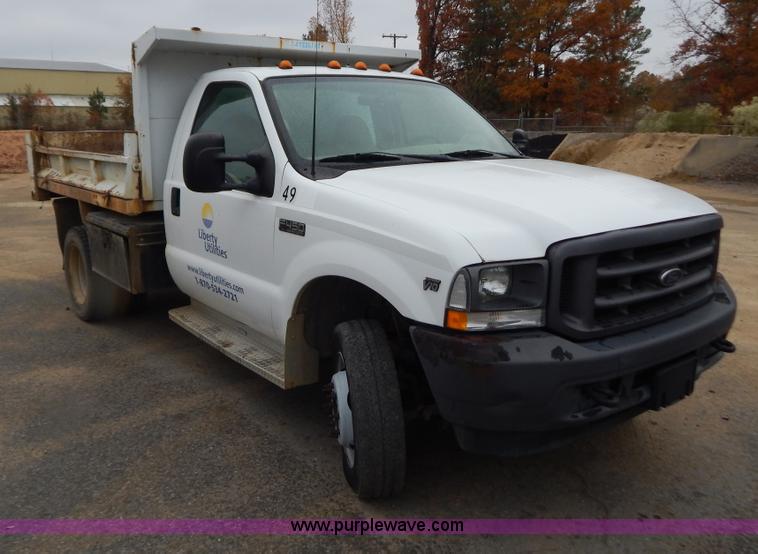 image for item H3945 2003 Ford F450 dump bed truck