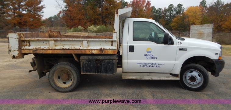 image for item H3945 2003 Ford F450 dump bed truck