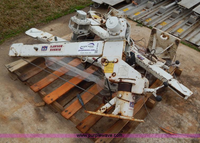 image for item H3958 (3) Rawson Koenig cranes