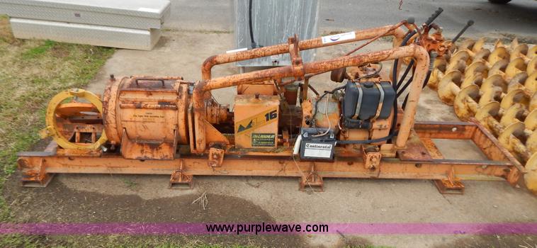 image for item H3963 McLaughlin Mcl-16 boring machine