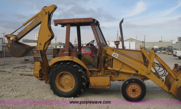 image for item H4344 1991 Case 580 Super K Construction King backhoe