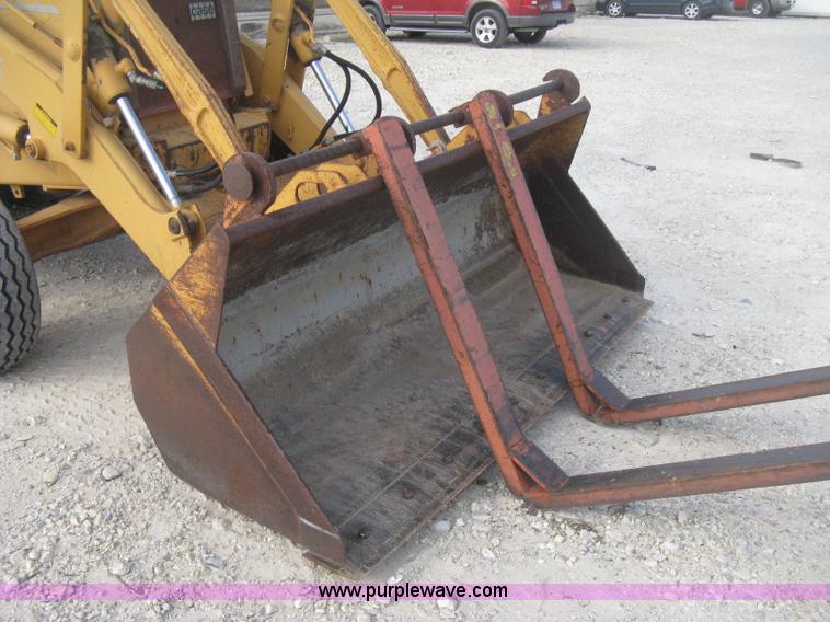 image for item H4344 1991 Case 580 Super K Construction King backhoe