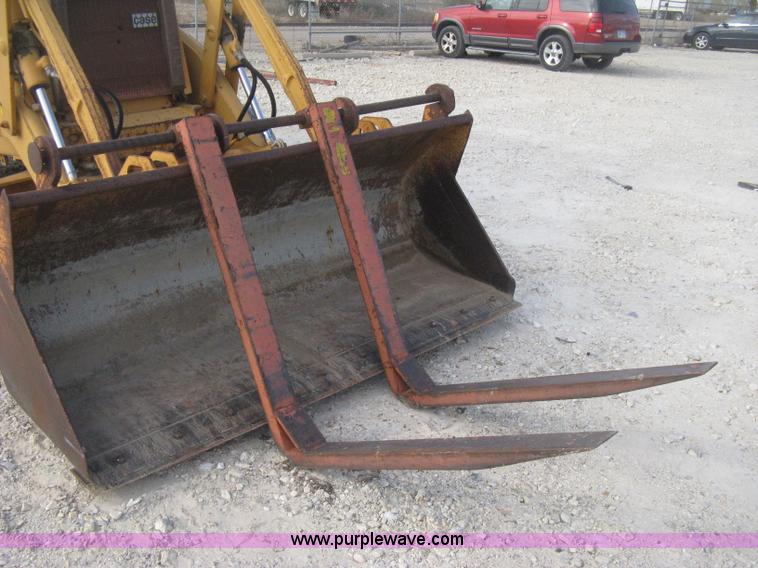 image for item H4344 1991 Case 580 Super K Construction King backhoe