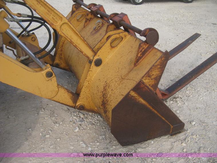 image for item H4344 1991 Case 580 Super K Construction King backhoe