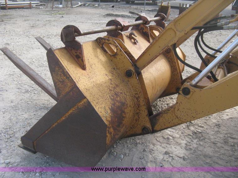 image for item H4344 1991 Case 580 Super K Construction King backhoe