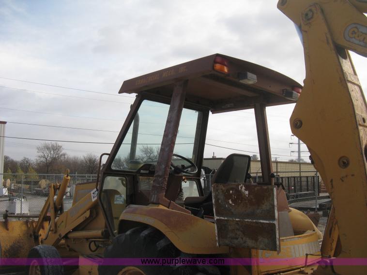 image for item H4344 1991 Case 580 Super K Construction King backhoe