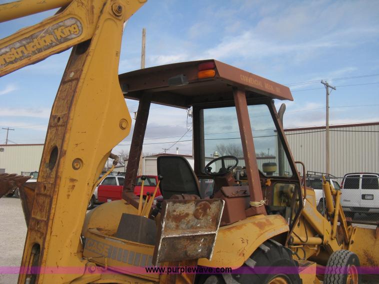image for item H4344 1991 Case 580 Super K Construction King backhoe