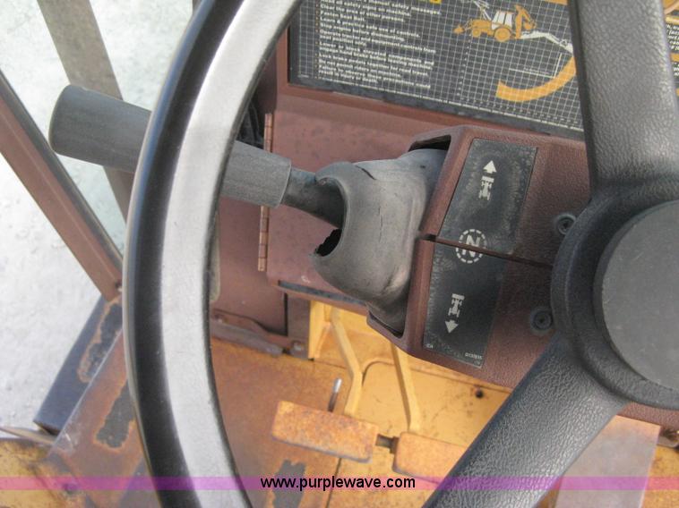 image for item H4344 1991 Case 580 Super K Construction King backhoe