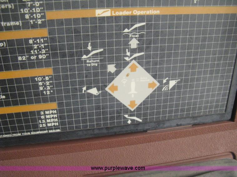 image for item H4344 1991 Case 580 Super K Construction King backhoe