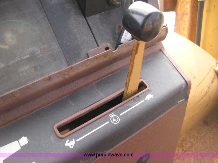 image for item H4344 1991 Case 580 Super K Construction King backhoe