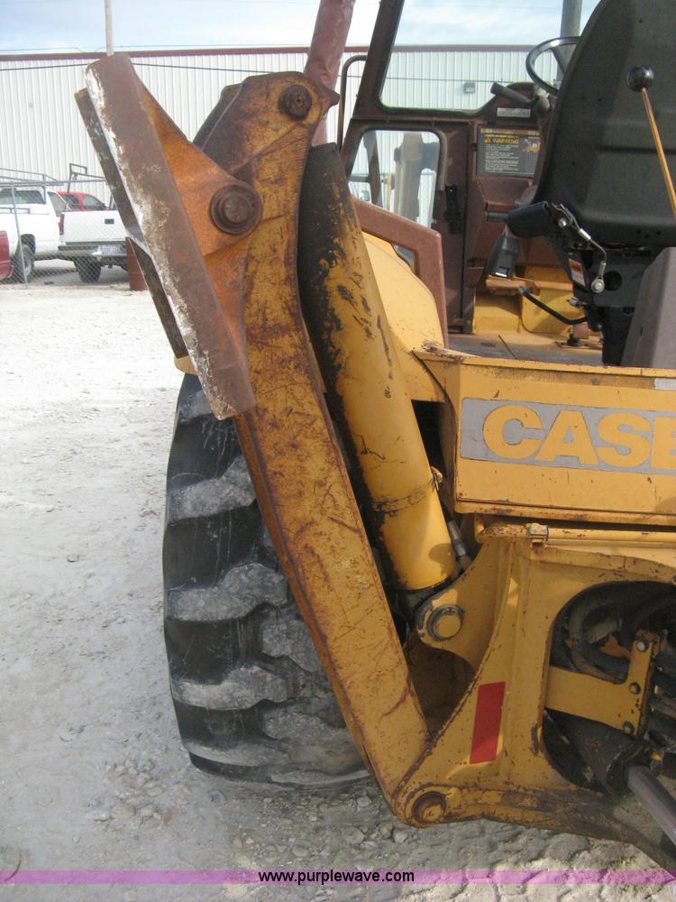 image for item H4344 1991 Case 580 Super K Construction King backhoe
