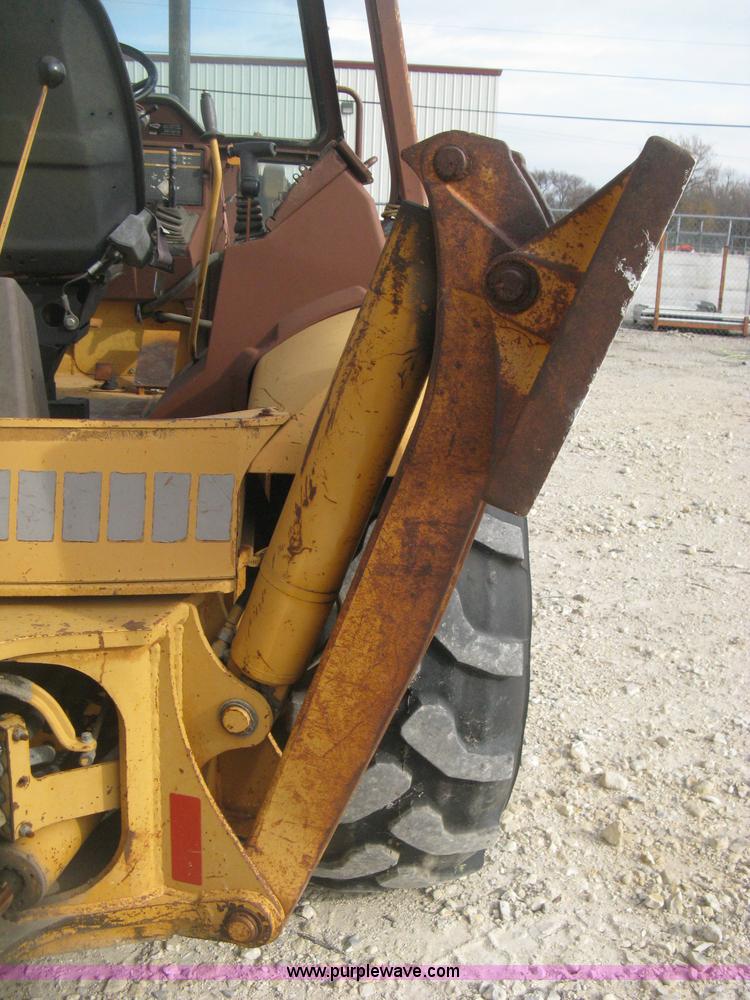 image for item H4344 1991 Case 580 Super K Construction King backhoe