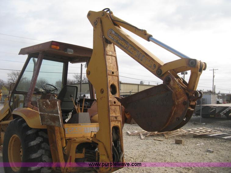 image for item H4344 1991 Case 580 Super K Construction King backhoe