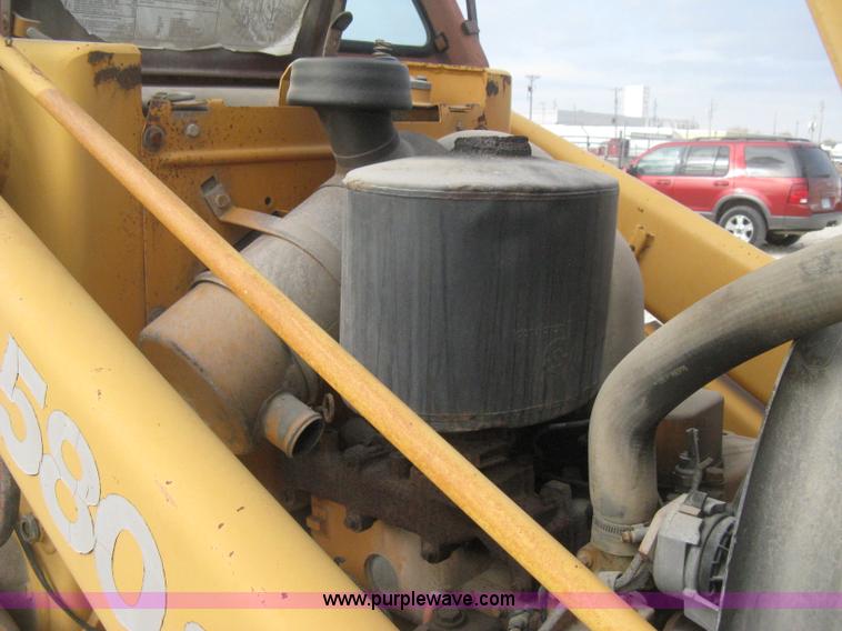 image for item H4344 1991 Case 580 Super K Construction King backhoe