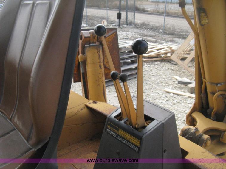 image for item H4344 1991 Case 580 Super K Construction King backhoe