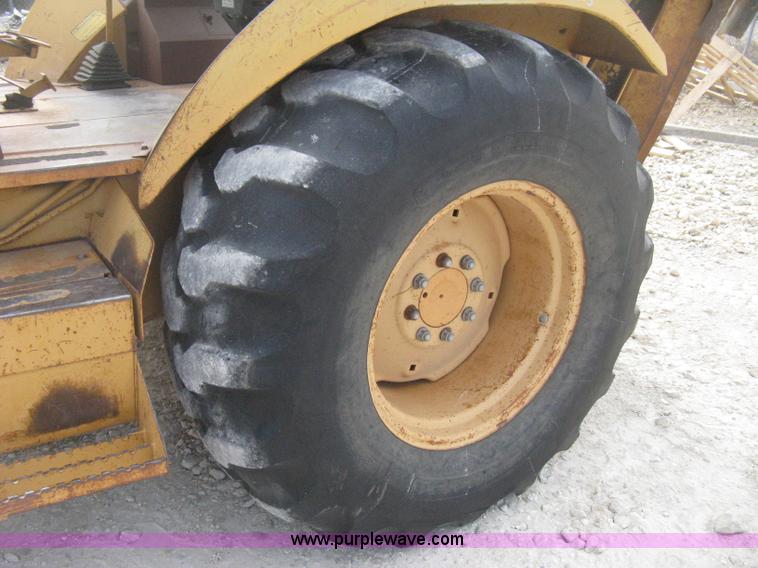 image for item H4344 1991 Case 580 Super K Construction King backhoe