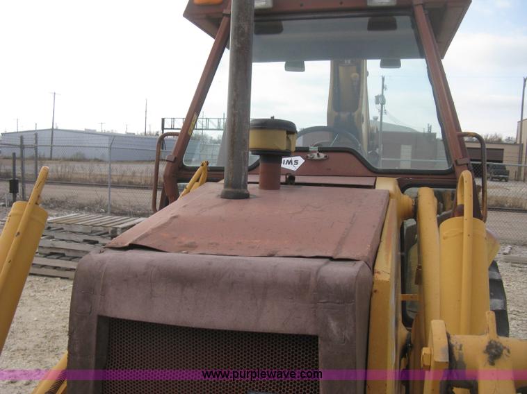 image for item H4344 1991 Case 580 Super K Construction King backhoe
