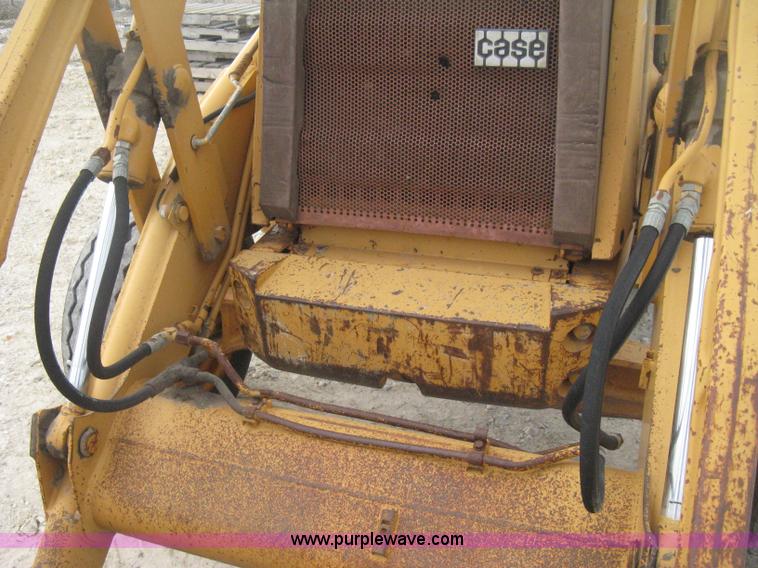 image for item H4344 1991 Case 580 Super K Construction King backhoe