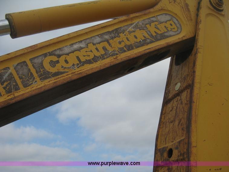 image for item H4344 1991 Case 580 Super K Construction King backhoe