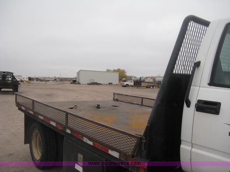 image for item H4402 1994 GMC TopKick Lo Pro flatbed truck