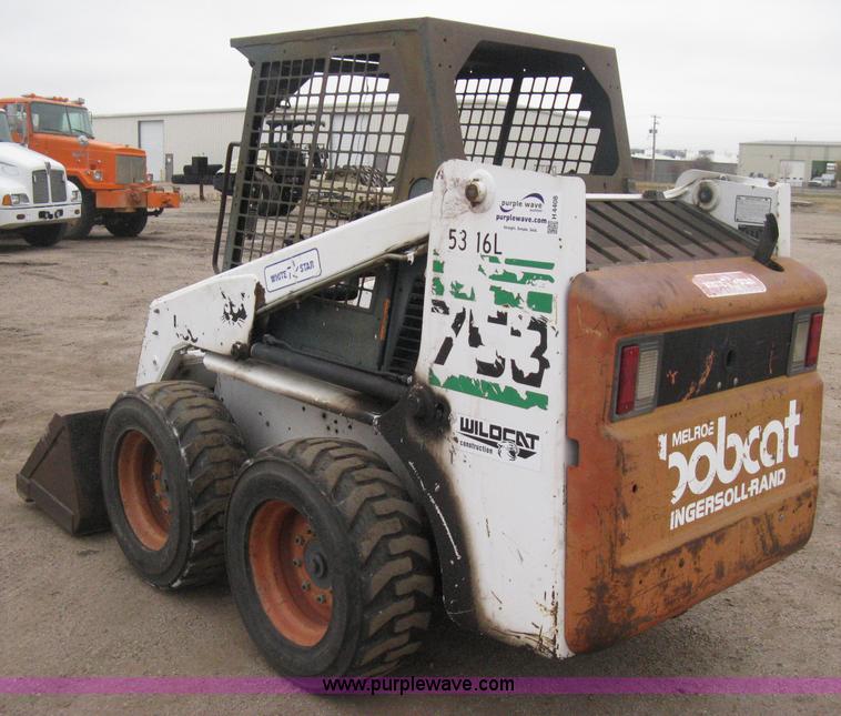 image for item H4408 1997 Bobcat 753 skid steer