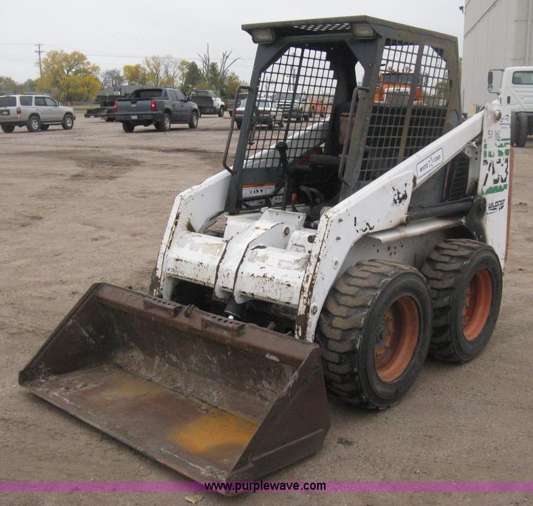 image for item H4408 1997 Bobcat 753 skid steer