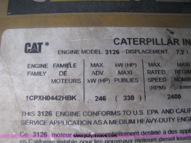 image for item H4410 2002 Kenworth T300 mechanic truck