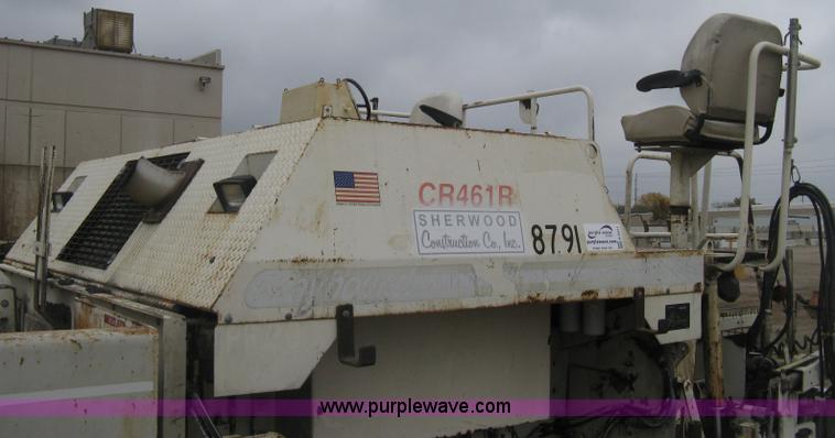 image for item H4411 2002 Cedarapids CR461R asphalt paving machine