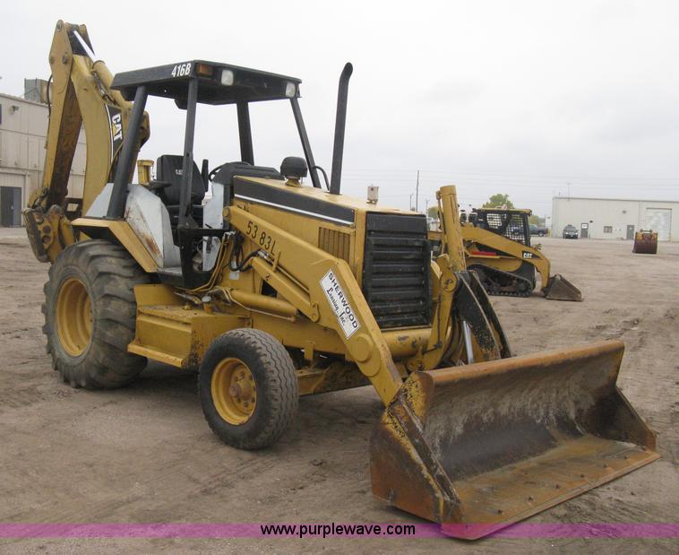 image for item H4412 1994 Caterpillar 416B backhoe