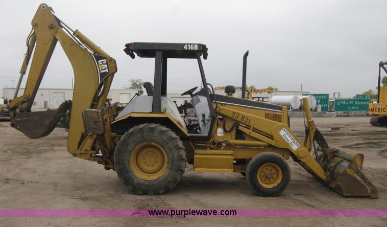 image for item H4412 1994 Caterpillar 416B backhoe
