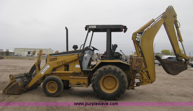 image for item H4412 1994 Caterpillar 416B backhoe