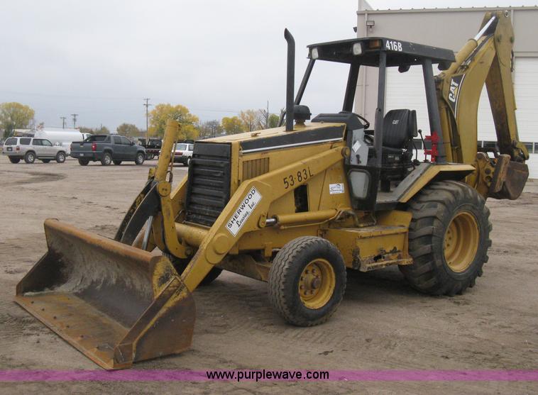 image for item H4412 1994 Caterpillar 416B backhoe