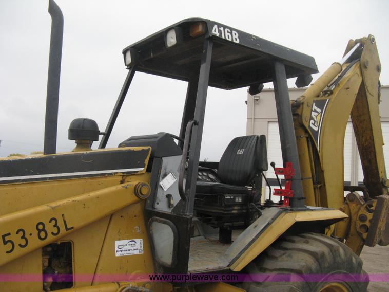 image for item H4412 1994 Caterpillar 416B backhoe