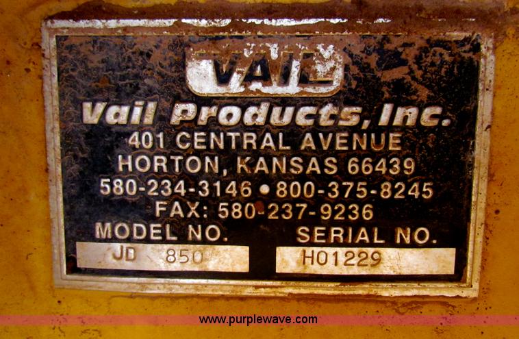 image for item H7271 1999 John Deere 850C dozer