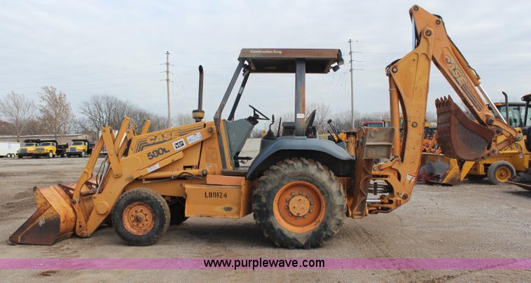 image for item H7875 1996 Case 580L backhoe