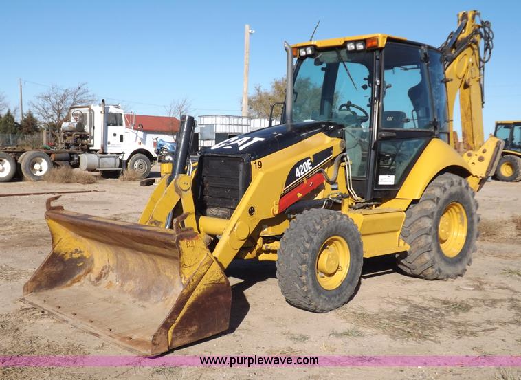 image for item I8255 2007 Caterpillar 420E backhoe