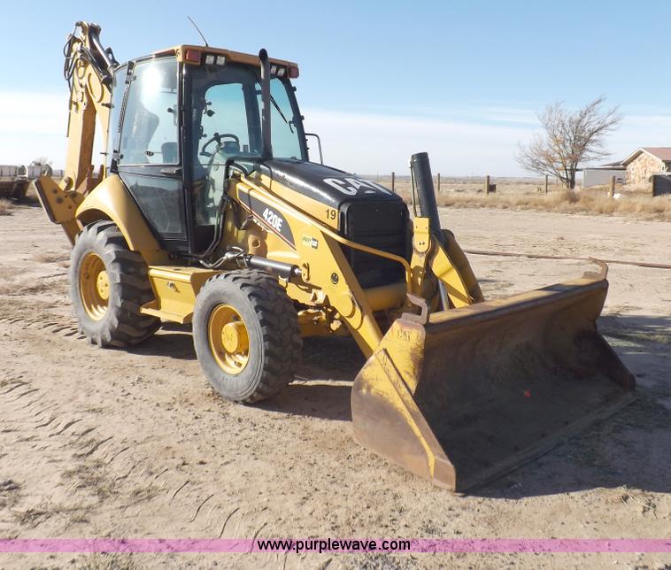 image for item I8255 2007 Caterpillar 420E backhoe