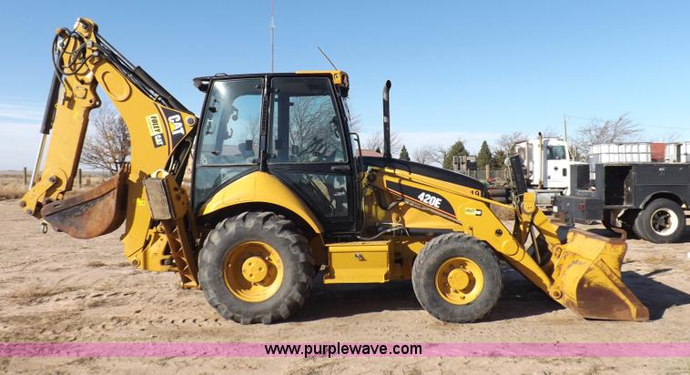 image for item I8255 2007 Caterpillar 420E backhoe