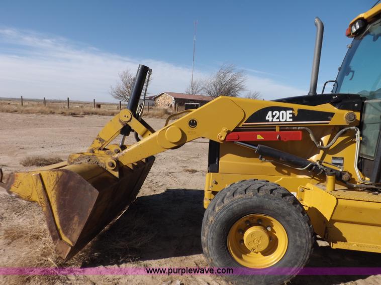 image for item I8255 2007 Caterpillar 420E backhoe