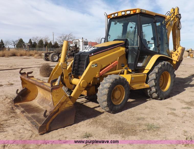 image for item I8256 2006 Caterpillar 420D backhoe