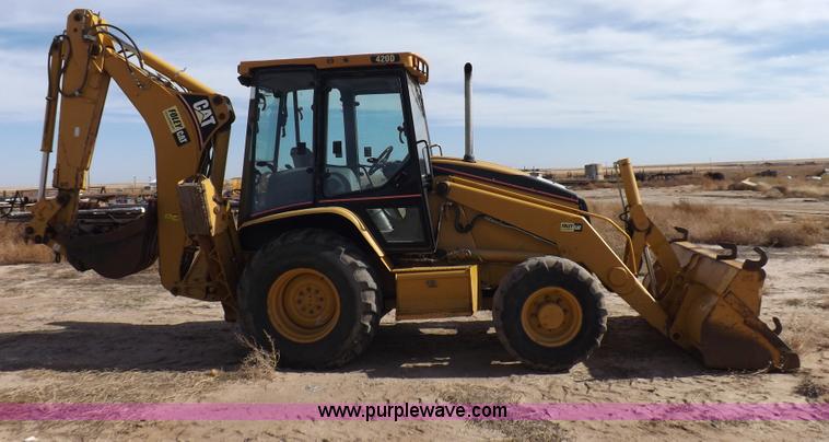 image for item I8256 2006 Caterpillar 420D backhoe