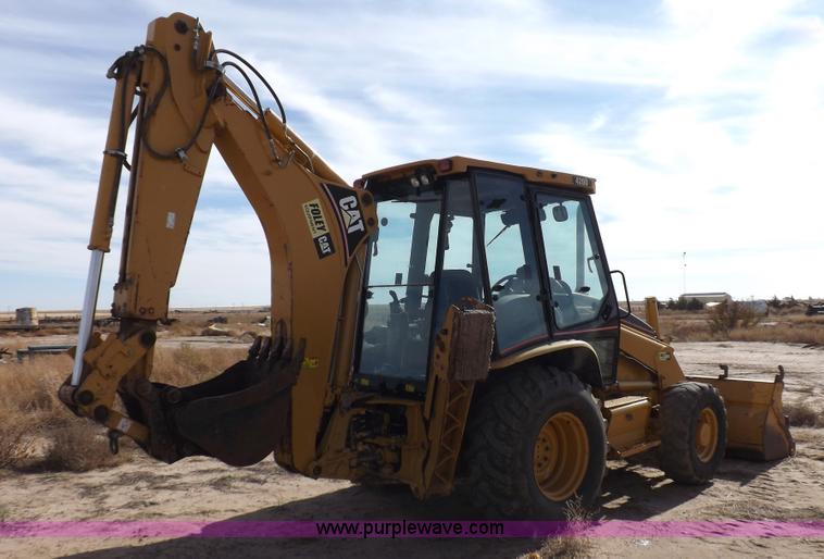 image for item I8256 2006 Caterpillar 420D backhoe