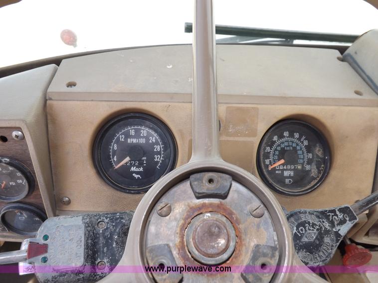 image for item I8329 1986 Mack R688ST oilfield winch truck