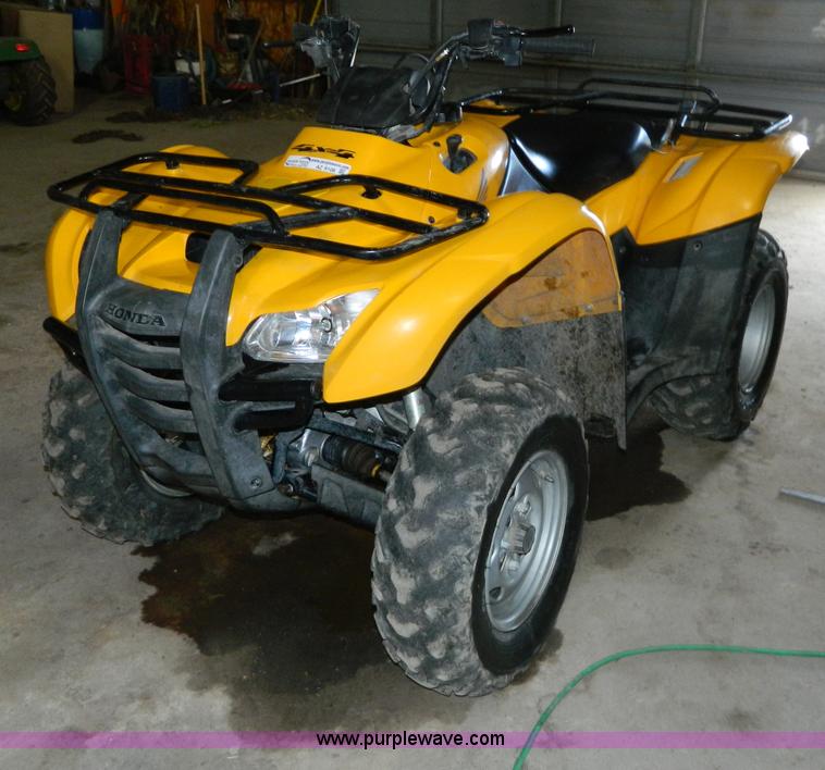 image for item AZ9106 2007 Honda TRX420FM Rancher ATV