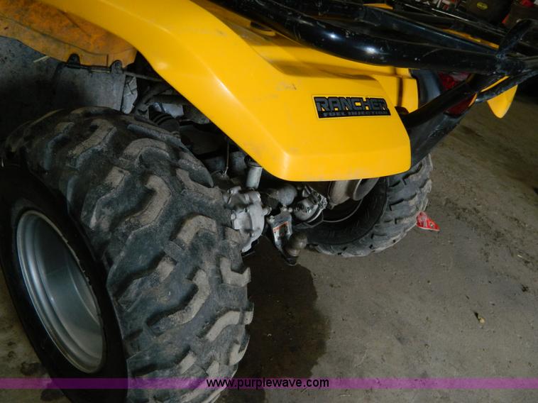 image for item AZ9106 2007 Honda TRX420FM Rancher ATV
