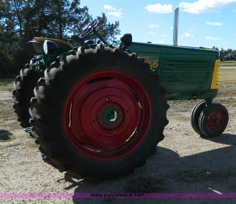image for item AZ9107 1951 Oliver 66 row crop tractor